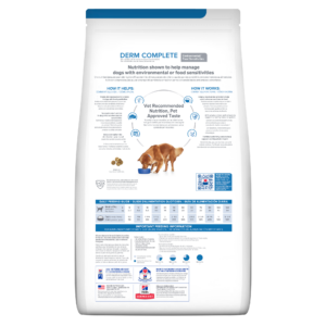 Hill's Prescription Diet Derm Complete Environmental & Food Sensitivities Rice & Egg Recipe Dry Dog Food