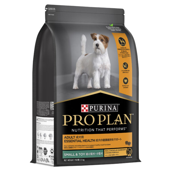 PRO PLAN? | Essential Health | Dry Dog Food | Small and Toy Breeds | Chicken | 2.5Kg