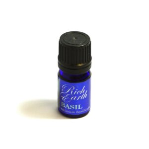 Sweet Basil Essential Oil. 100% Pure Organic 5mL